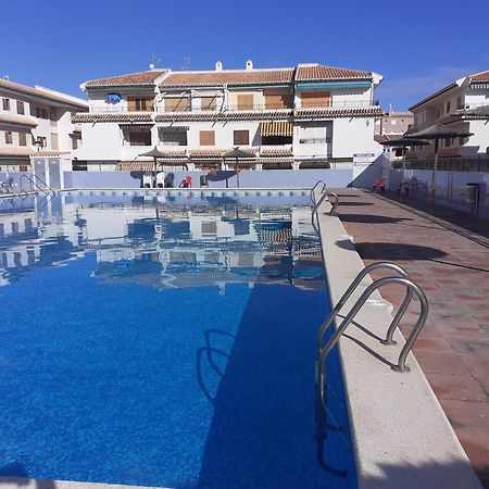 Apartamento Santa Pola, En Playa Del Tamarit Con Piscina. Exterior foto