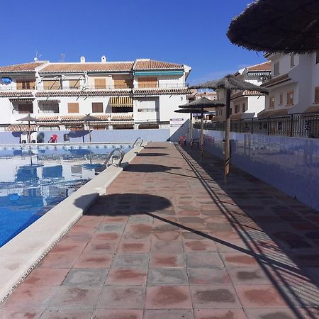 Apartamento Santa Pola, En Playa Del Tamarit Con Piscina. Exterior foto