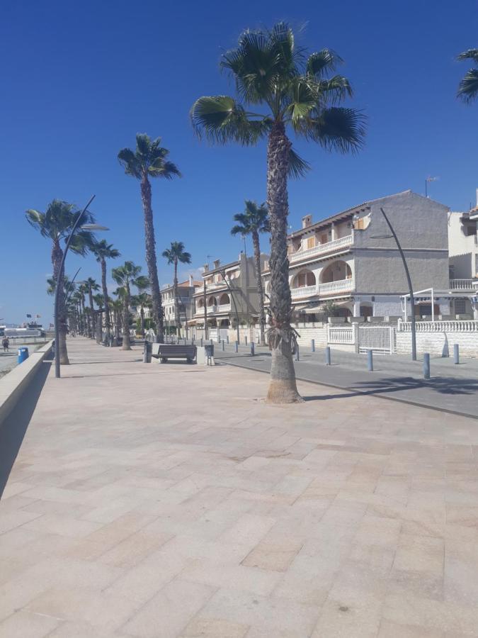Apartamento Santa Pola, En Playa Del Tamarit Con Piscina. Exterior foto