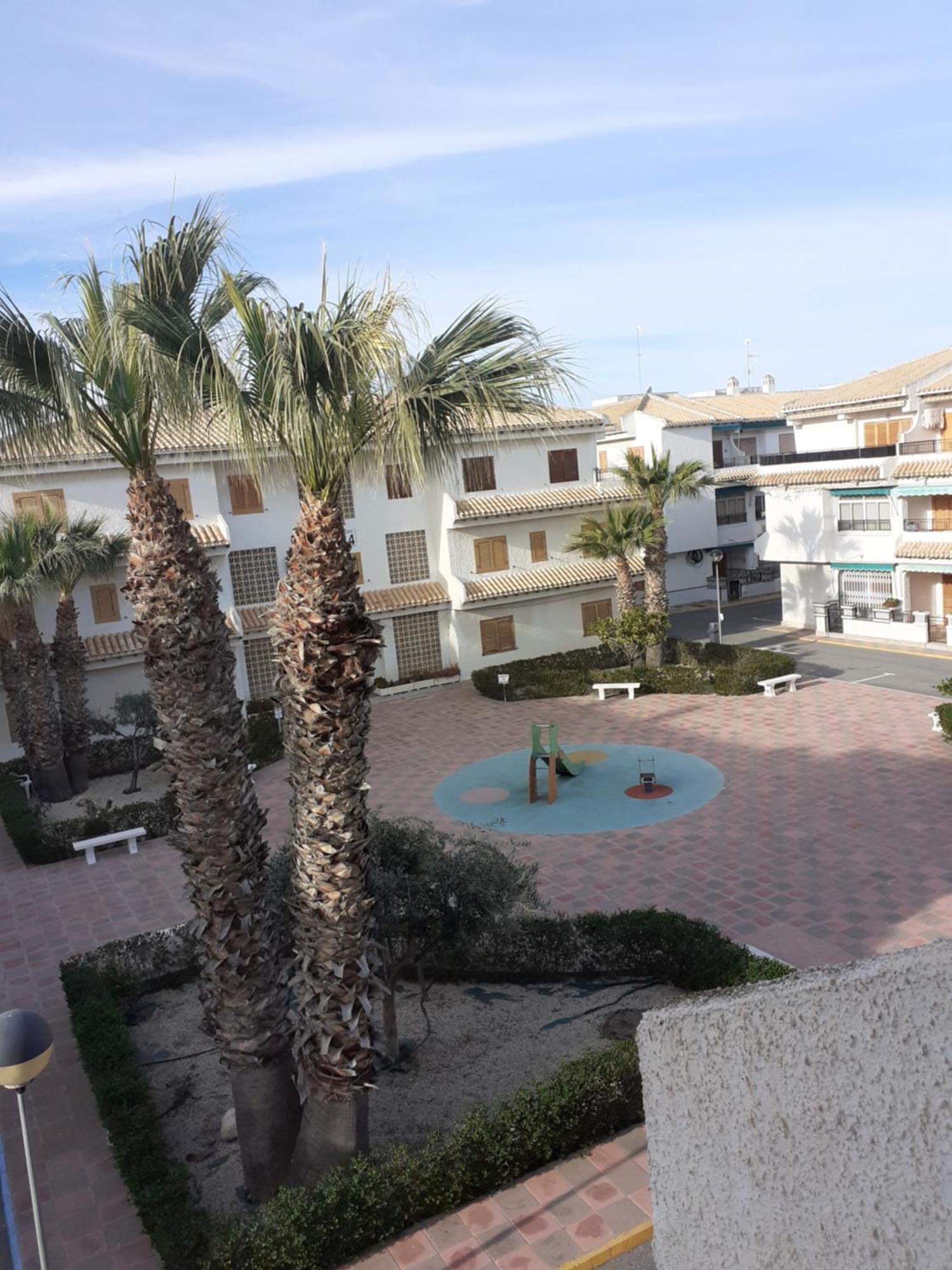 Apartamento Santa Pola, En Playa Del Tamarit Con Piscina. Exterior foto