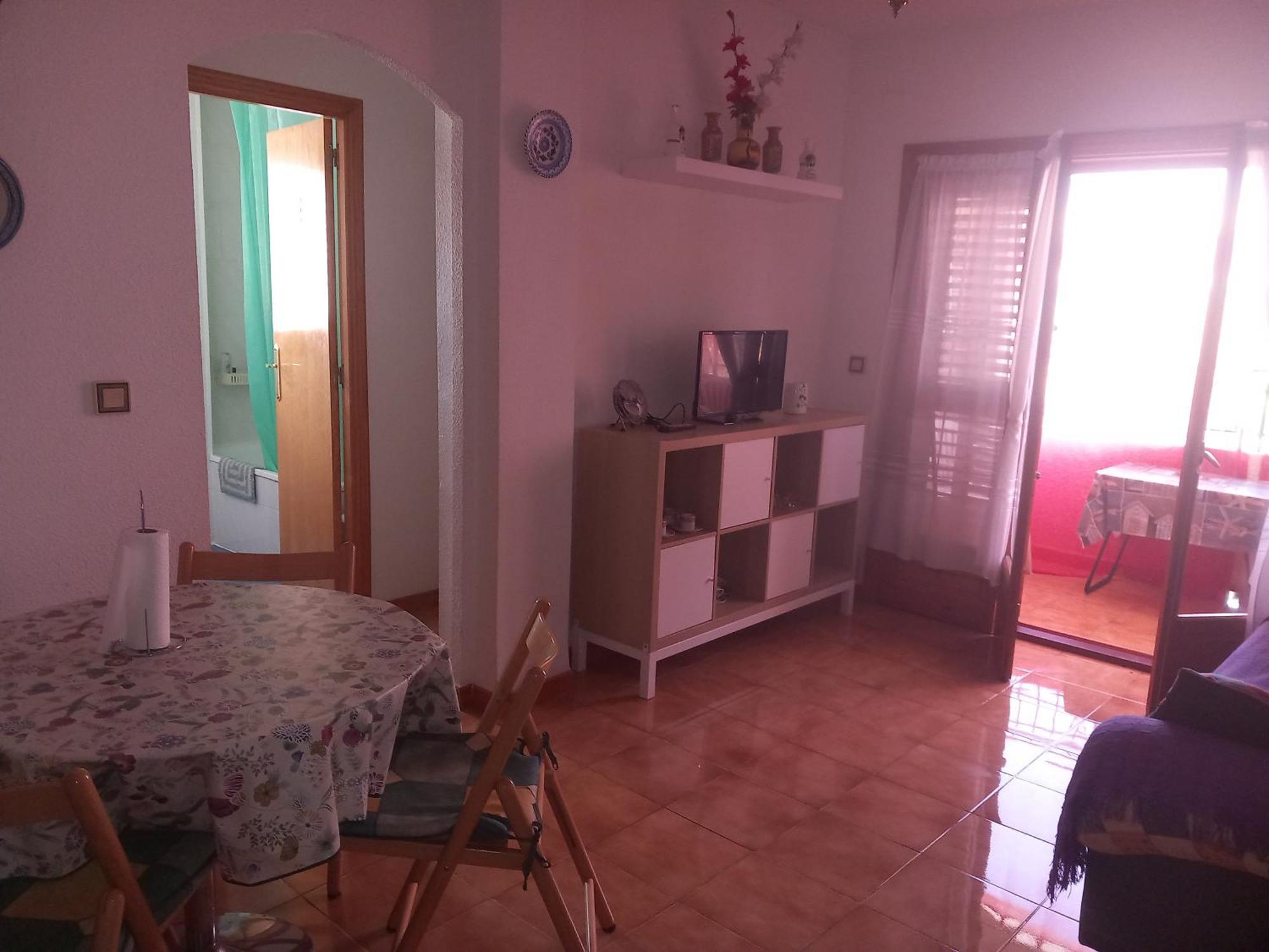 Apartamento Santa Pola, En Playa Del Tamarit Con Piscina. Exterior foto