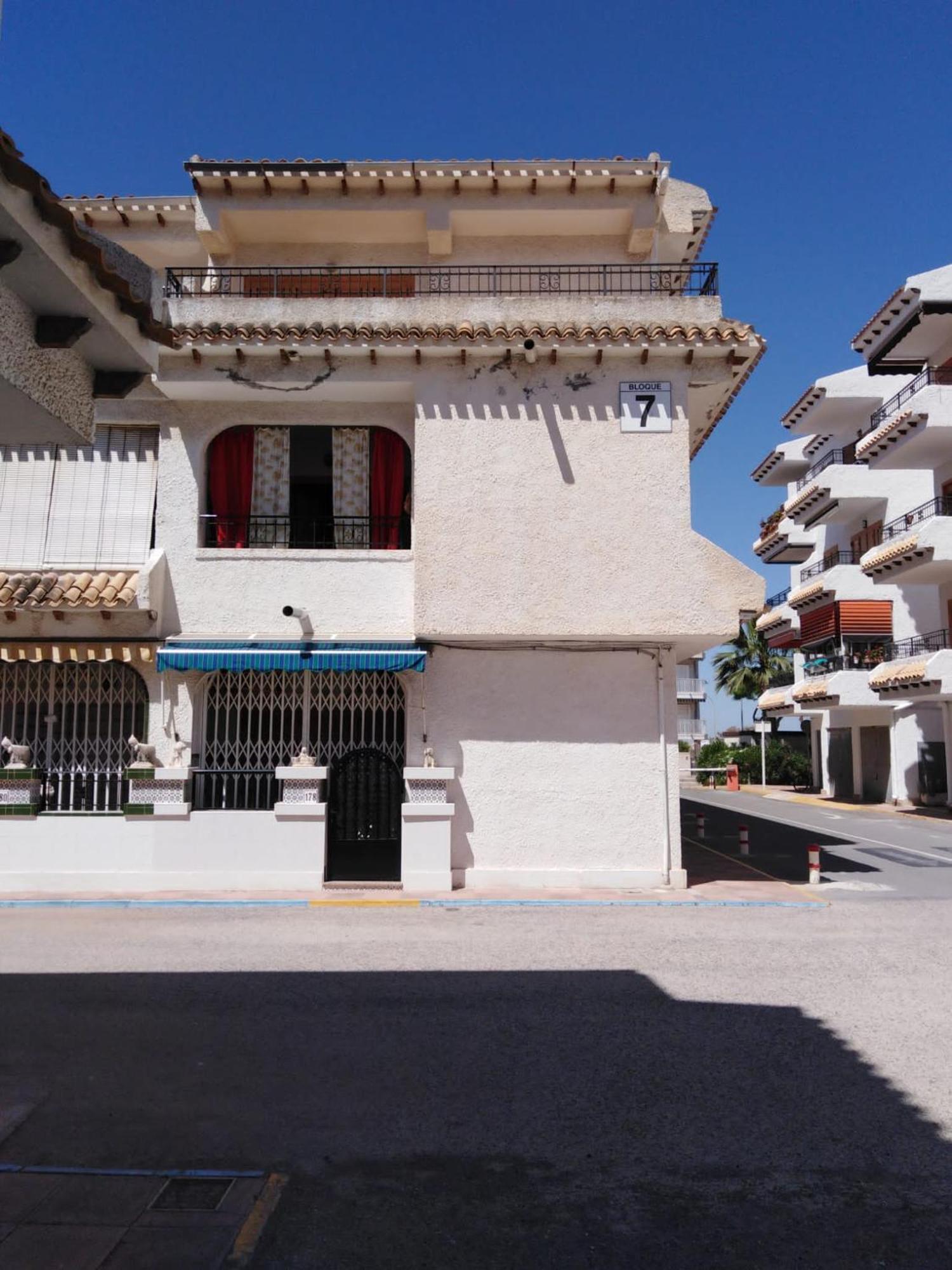 Apartamento Santa Pola, En Playa Del Tamarit Con Piscina. Exterior foto